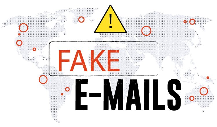 Fake emails